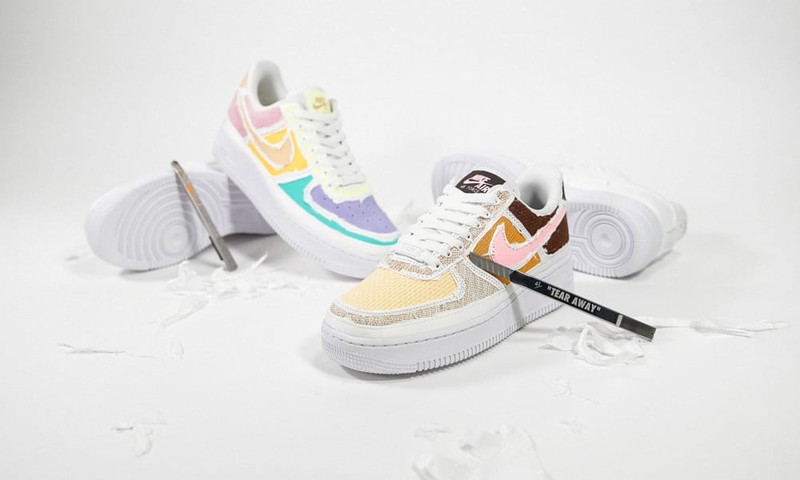 Nike Air Force 1 Tear Away Arctic Punch DJ6901 600 Grailify